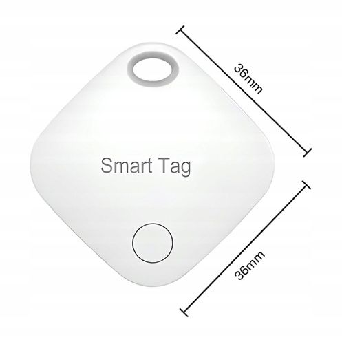 Lokalizator Kluczy Torby Smart Air Tag MFI Apple Find My BLE 5.2 - Czarny na Arena.pl
