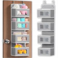ORGANIZER WISZĄCY NA DRZWI DO SZAFY ŁAZIENKI ZABAWKI KIESZENIE KOSZ 4