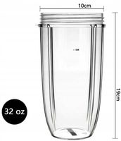KUBEK 900ml DO BLENEDERA NUTRIBULLET BIDON POJEMNIK DODATKOWY 600W 900W