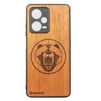 Drewniane Etui Bewood Redmi Note 12 Pro Plus 5G NIEDŹWIEDŹ MERBAU