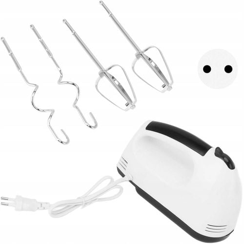 Mikser Ręczny Elektryczny Do Ciast Kremu 7 Biegowy Trzepaczka Robot na Arena.pl