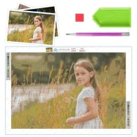 Haft diamentowy ze zdjęcia duży 60x40cm diamond painting z własnego zdjęcia