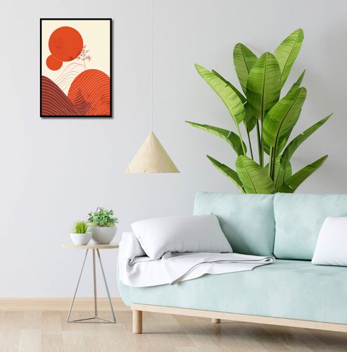 Plakat 40x55cm Ciepło Czerwieni na Arena.pl