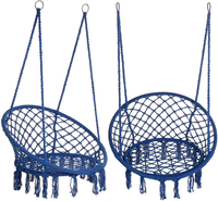 Huśtawka ogrodowa ażurowa fotel wiszący bocianie gniazdo