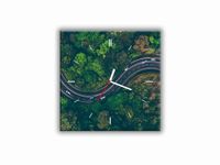 ZEGAR SZKLANY KWADRATOWY - Droga