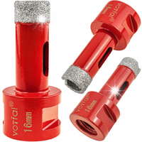 WIERTŁO DIAMENTOWE 16 MM KORONKA OTWORNICA M14 GRES PŁYTEK CERAMIKI
