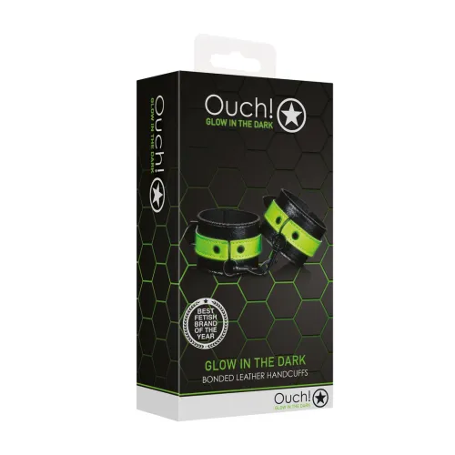 ouch! glow in the dark - kajdanki rękawy fluorescencyjne regulowane na Arena.pl
