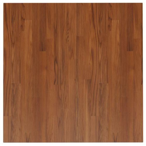 Kwadratowy blat do stolika, ciemnobrązowy, 80x80x2,5 cm, dębowy na Arena.pl