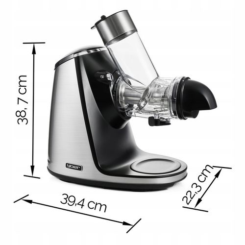 Wyciskarka wolnoobrotowa Sokowirówka Yoer 200W Duży otwór 3w1 Sorbet+ na Arena.pl