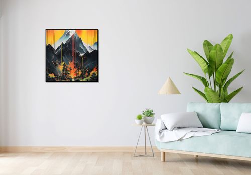 Plakat 70x70cm Górska Alchemia na Arena.pl