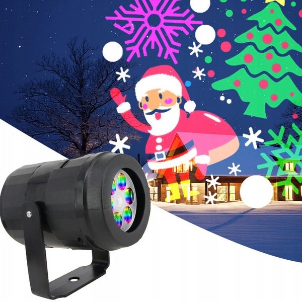 Projektor Laserowy Pilot Świąteczny LED 16 wzoró zdjęcie 1