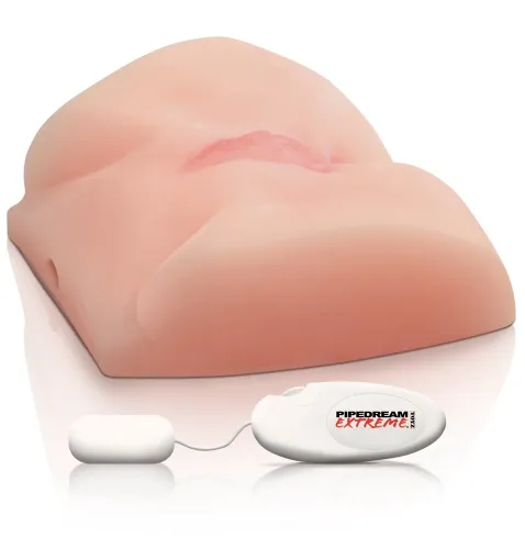 pipedream fanta flesh tors anatomiczny z podwojnym kanałem + wibrobullet na Arena.pl
