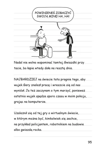 Ilustrowana książka dla dzieci Dziennik cwaniaczka Tom 7 - Trzeci do pary na Arena.pl