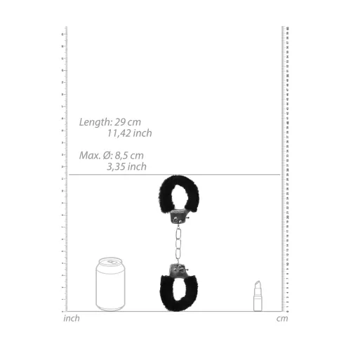 ouch! kajdanki furry z miękkim futerkiem i szybkim mechanizmem zwalniającym na Arena.pl