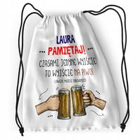 Plecak Dla Laury Sportowy Szkolny Worek Torba Z Nadrukiem Ze Zdjęciem