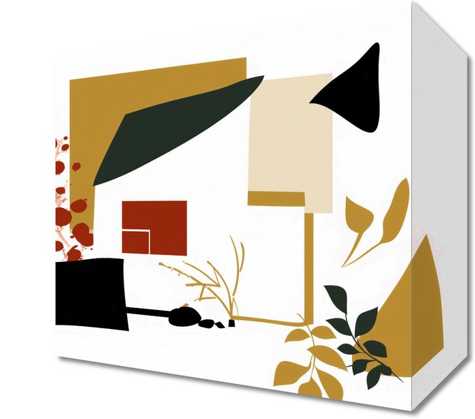 Obraz 20x20cm Wyłamany Ogród zdjęcie 1