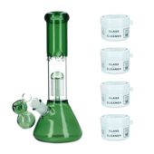 bongo 6-arm 30 cm zielone + 4x proszek glass cleaner mini do czyszczenia