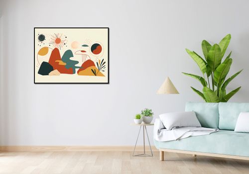 Plakat 100x75cm Kosmos Barw na Arena.pl