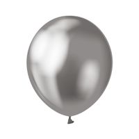 balon platynowy grafitowy szary 12" 1szt.urodziny