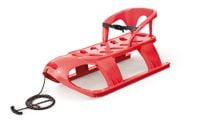 sanki z oparciem bezzy seat | czerwony