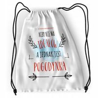 Plecak Dla Pogodynki Sportowy Szkolny Worek Torba Z Nadrukiem Ze Zdjęciem