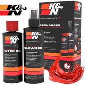 K&N NAJWIĘKSZY ZESTAW DO CZYSZCZENIA NASĄCZANIA FILTRÓW RED KIT CZERWONY