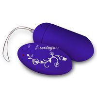 BEZPRZEWODOWE JAJKO WIBRUJĄCE Masażer Stymulujący FIOLETOWY