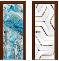 Naklejka samoprzylepna Okleina na Drzwi Szafę 3D