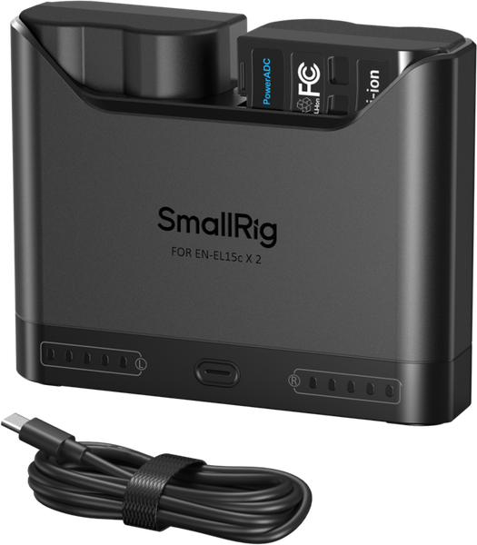 SmallRig 5486 Turbo Charging Kit for EN-EL15c Camera Batteries zdjęcie 8