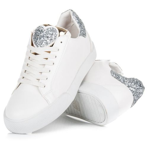 BIAŁE TRAMPKI SWEET HEART Rozmiar - 39 na Arena.pl