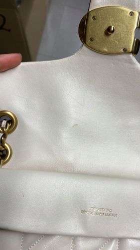 Coach torebka skóra naturalna biały na Arena.pl