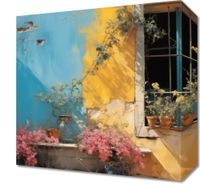 Obraz 30x30cm Słoneczna Ulica