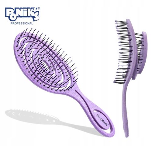 Szczotka Do ROZCZESYWANIA WŁOSÓW EKOLOGICZNA Do Włosów Przedłużanych MASAŻU na Arena.pl