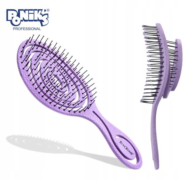 Szczotka Do ROZCZESYWANIA WŁOSÓW EKOLOGICZNA Do Włosów Przedłużanych MASAŻU zdjęcie 2