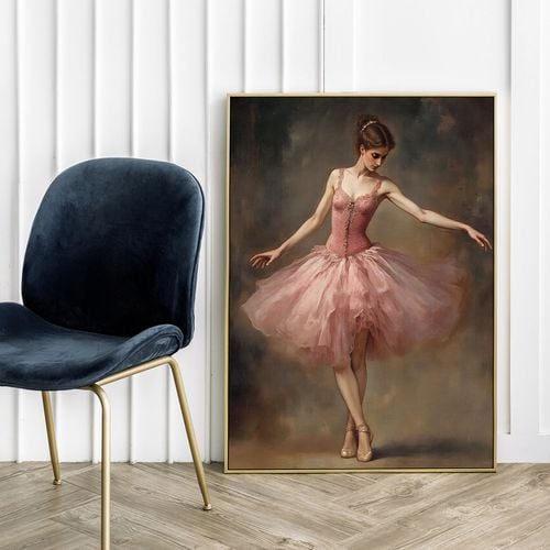 Plakat retro baletnica 40x50 cm na Arena.pl