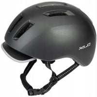 XLC BH-C24 Urban Kask Miejski Czarny 53-57 cm LED Daszek 320 g Rower