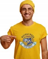 Koszulka T-shirt Prezent Machaj wędą ryby będą