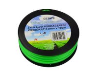 ŻYŁKA TNĄCA DO KOS I PODKASZAREK 3 MM 100 MB JG G73979 PIĘCIOKĄT