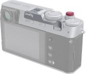 SmallRig 4566 Uchwyt kciukowy do Fujifilm X100VI / X100V srebrny