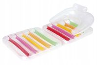 2w1 DMUCHANY MATERAC PLAŻOWY FOTEL do PŁYWANIA 201x89 cm BESTWAY 43023