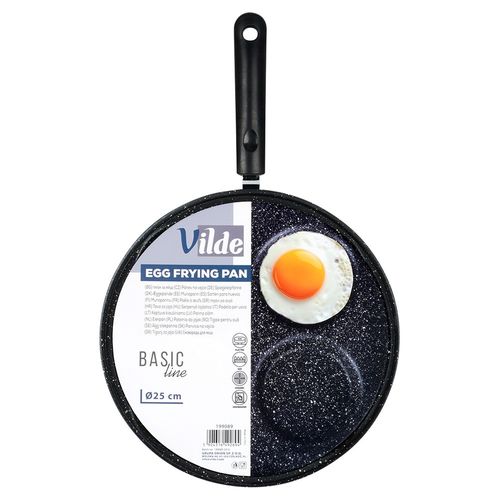 Patelnia do jajek granitowa 4 otwory BASIC LINE 24 cm na Arena.pl