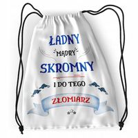 Plecak Dla Złomiarza Sportowy Szkolny Worek Torba Z Nadrukiem Ze Zdjęciem