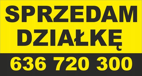 Tablica Szyld SPRZEDAM WYNAJMĘ WYNAJEM 100x50cm na Arena.pl