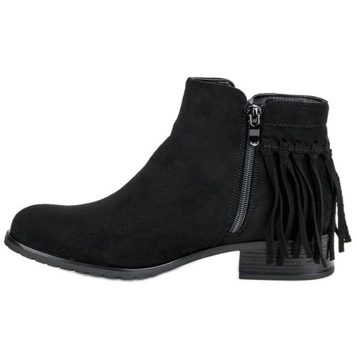 Zamszowe botki boho r.37 na Arena.pl