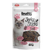 PRZYSMAKI DLA KOTA BULTI Jerky Sticks bogate w wołowinę dla kota 60g