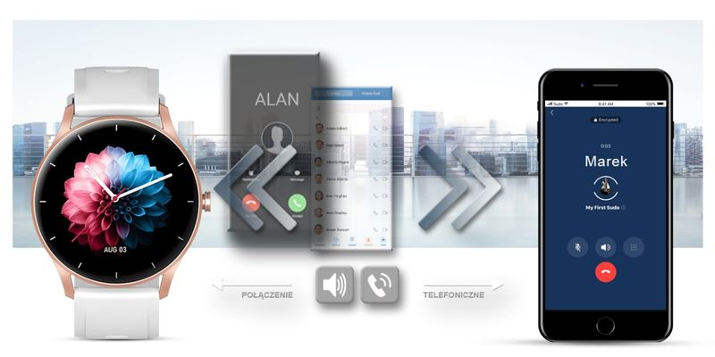 Smartwatch Gravity GT2-5 zdjęcie 8