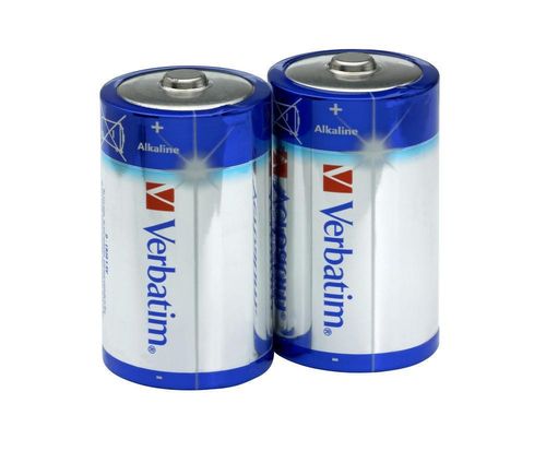 Verbatim ALKALINE BATTERY typ D(R20) 2PACK na Arena.pl