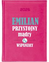 KALENDARZ A6 2026 TYGODNNIOWY prezent dla chłopaka z nadrukiem różne wzory