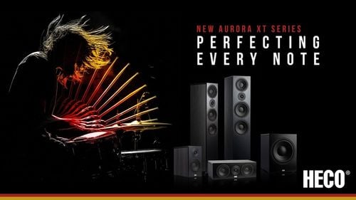 HECO Aurora XT 700 + 300 + Center ZESTAW KOLUMN KINA DOMOWEGO 5.0 WALNUT na Arena.pl