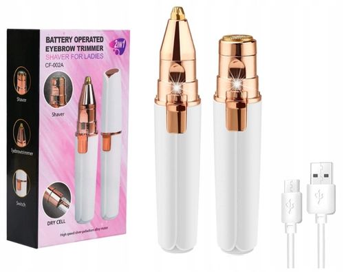 DEPILATOR DO BRWI TRYMER DO TWARZY DAMSKA GOLARKA na Arena.pl